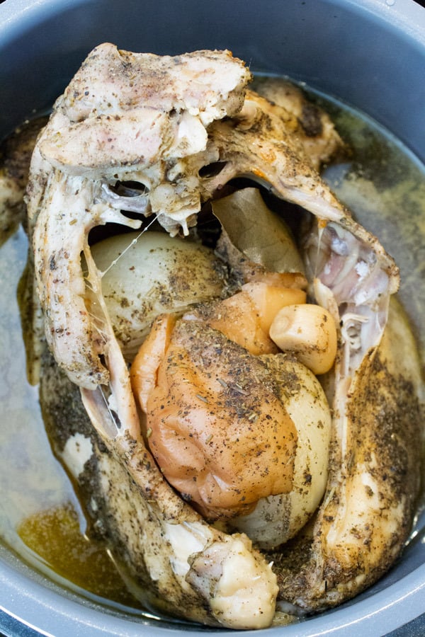 turkey cooked in fagor pressure cooker