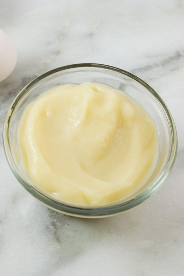 cauliflower puree for healthy hollandaise sauce