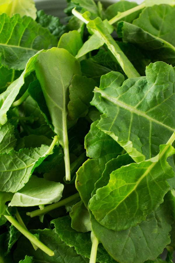 bowl of kale