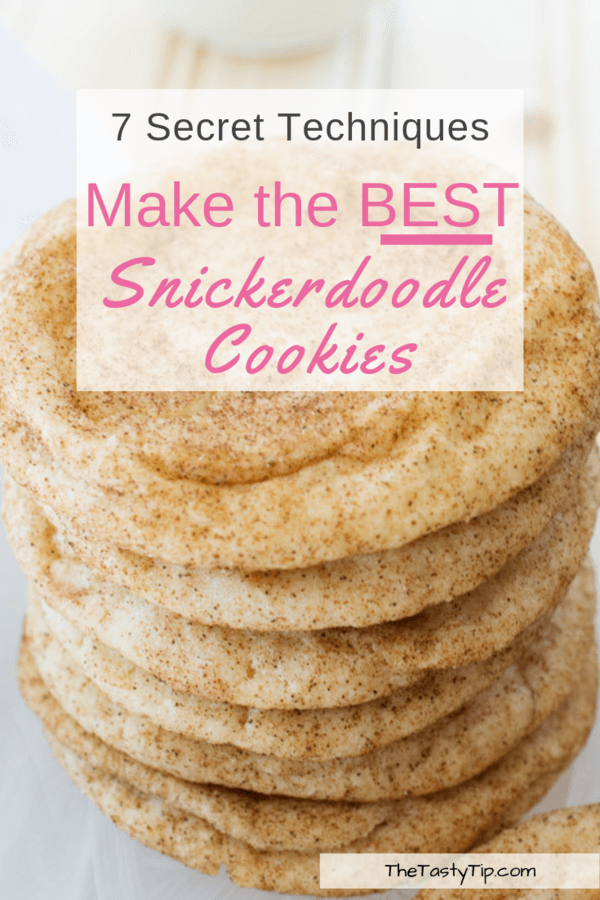 make the best snickerdoodles title