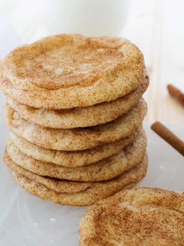 No Cream of Tartar Snickerdoodles - The Tasty Tip