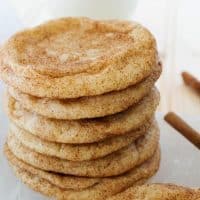 World's BEST Snickerdoodle Cookies