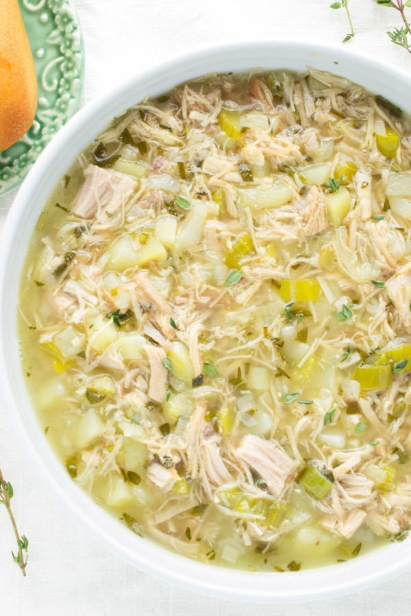 how do you add flavor to turkey soup