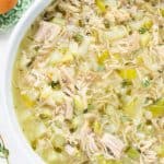 Favorite Turkey Soup in 30 Minutes with Leftover Turkey and Fresh Seasonal Herbs