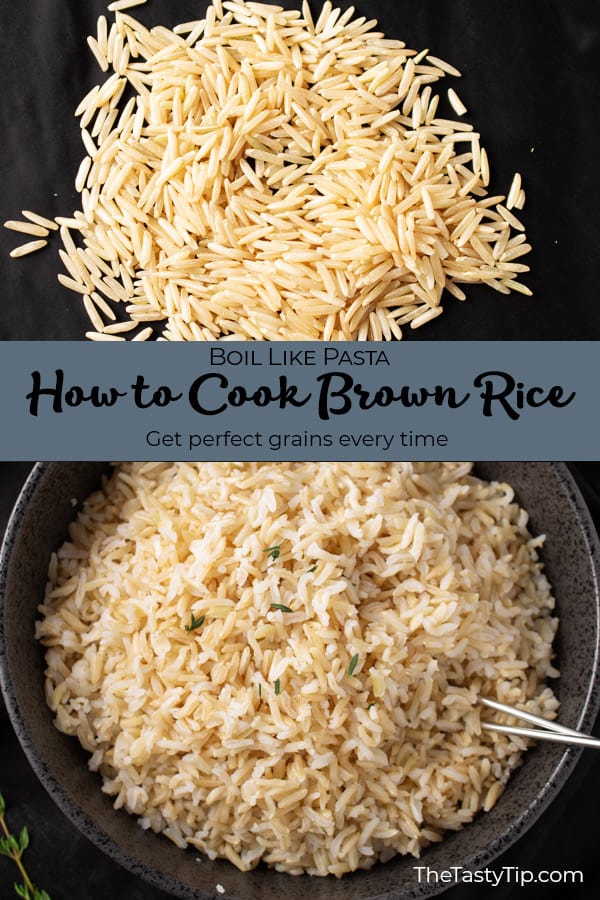 How To Cook Brown Rice On The Stove Get Perfect Grains Every Time The Tasty Tip