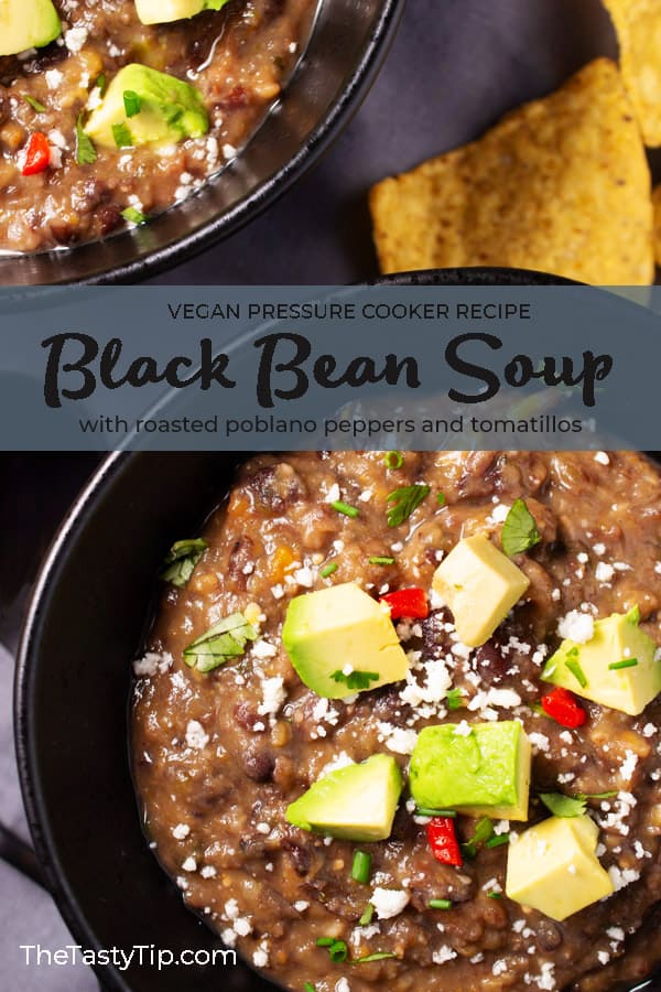 title for black bean soup blog post