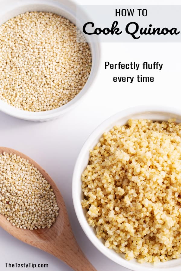 How To Cook Quinoa Perfect Fluffy Chewy Grains Every Time The Tasty Tip