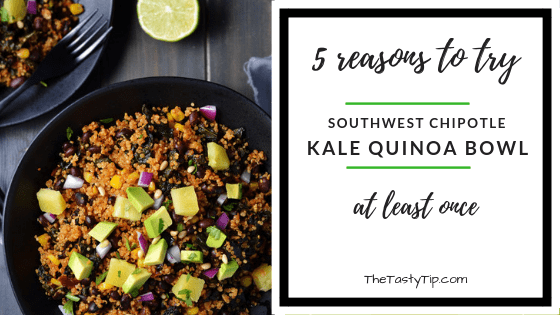 title for southwest chipotle kale quinoa power bowl