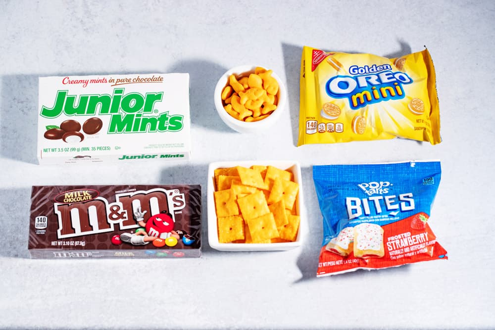 sweet bite-sized snacks