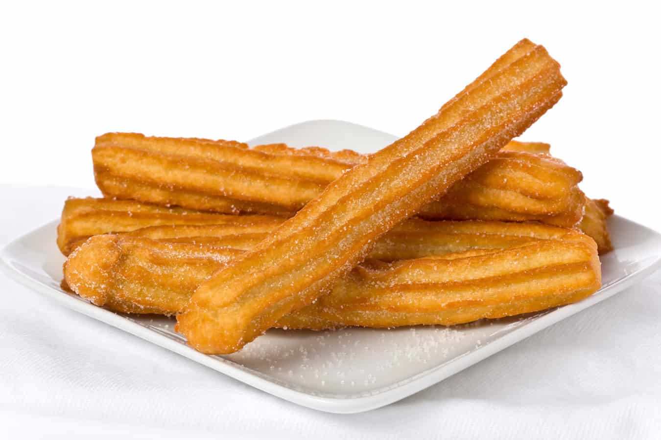 Plate of churros.