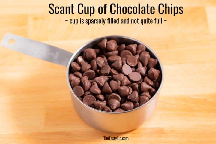 How to Measure Chocolate Chips Correctly - The Tasty Tip