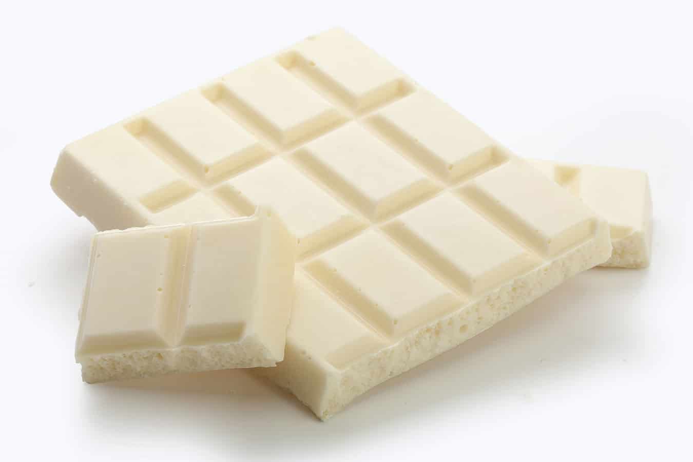 White chocolate bar.