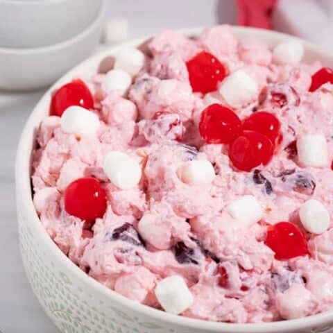 Easy Cherry Fluff Salad Recipe Without Sweetened Condensed Milk - The ...