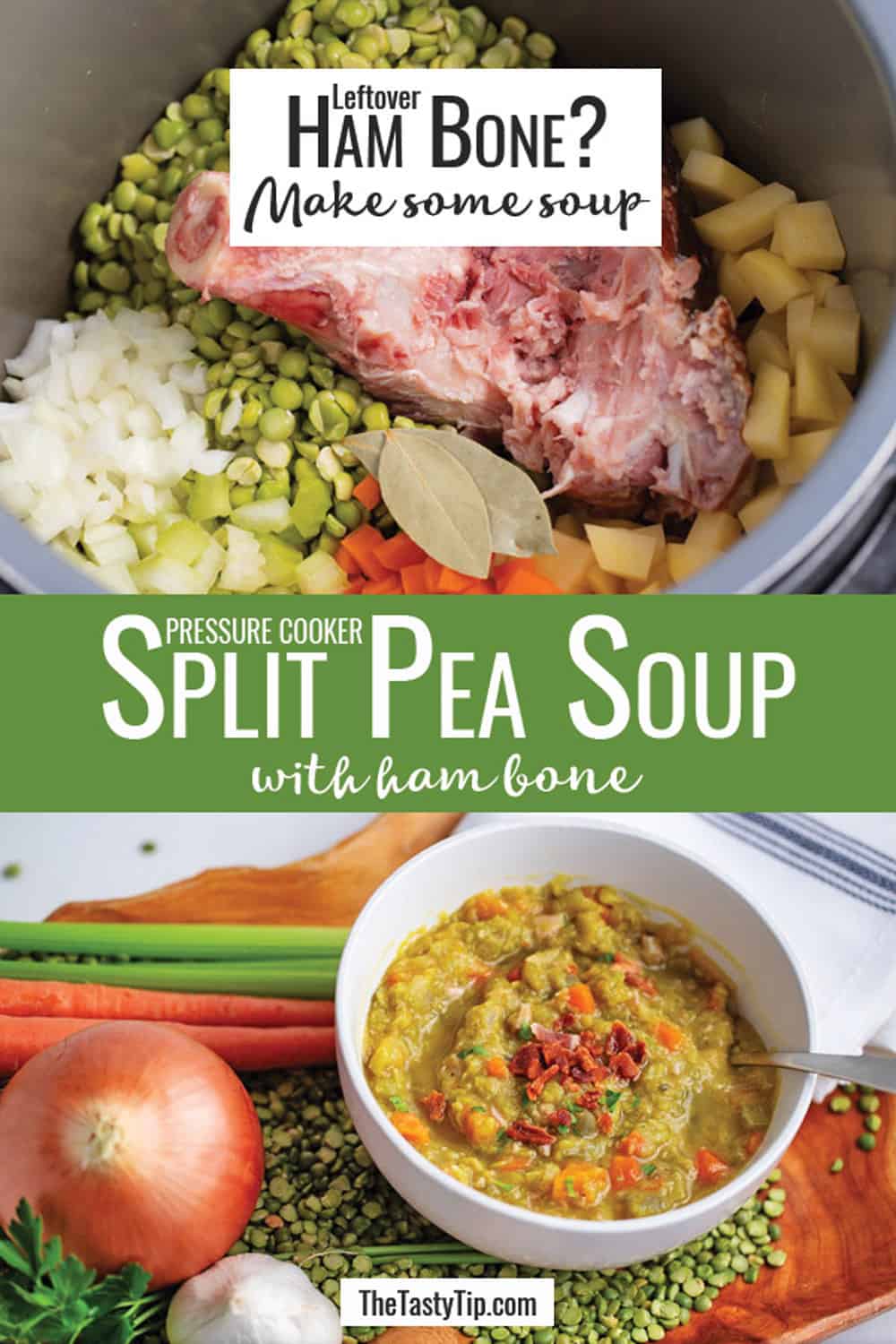 split pea soup with ham bone in instant pot