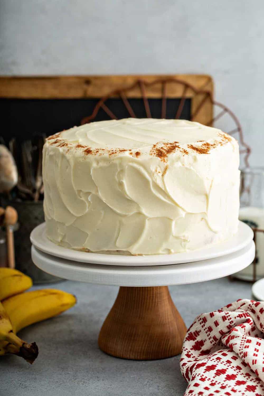 Banana pudding cake.