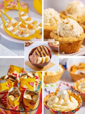 pictures of cool ways to serve banana pudding
