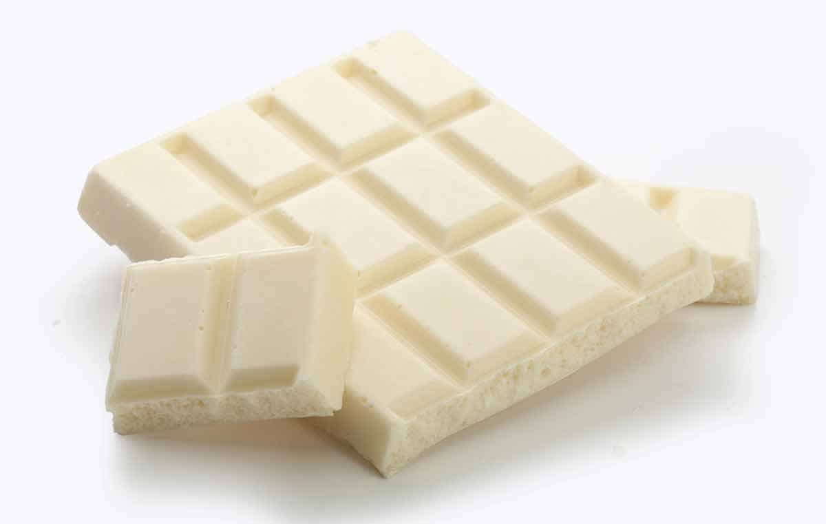 White chocolate bar.