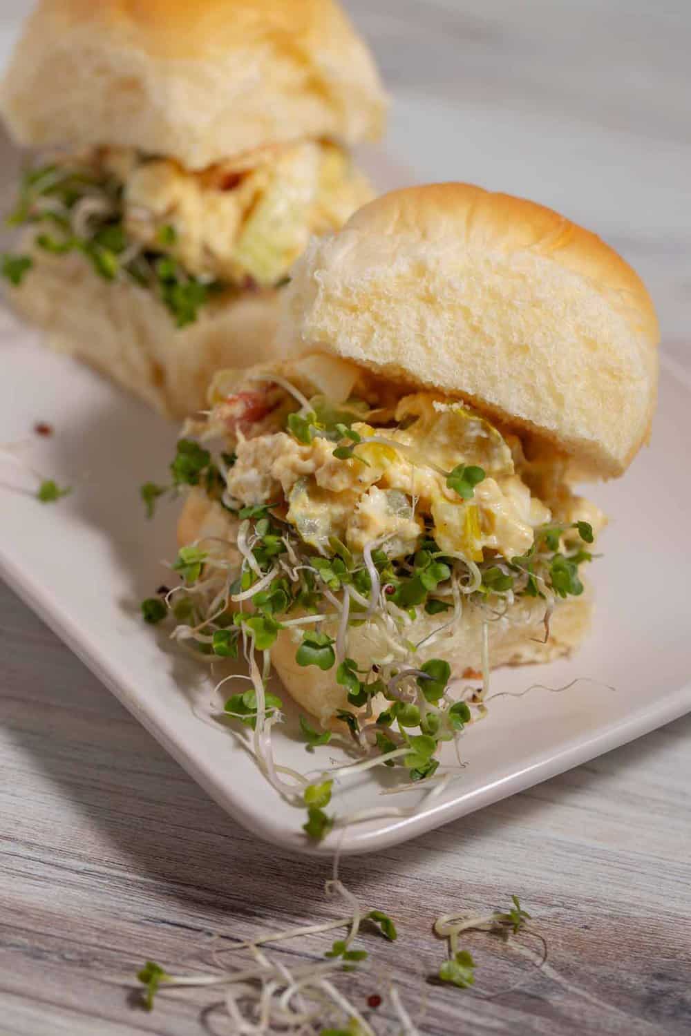 sprouts as a sandwich topping