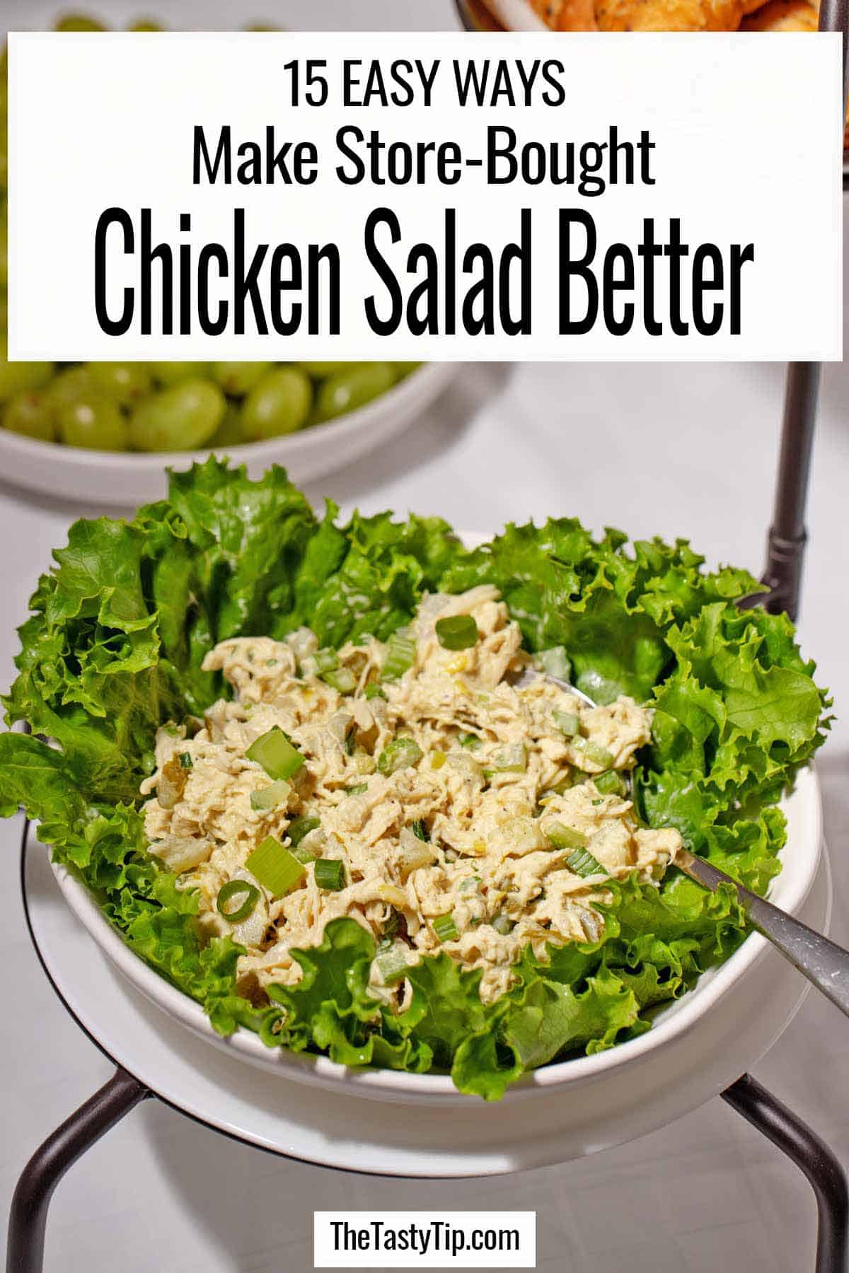 15 Easy Ways to Make StoreBought Chicken Salad Better (2023) The