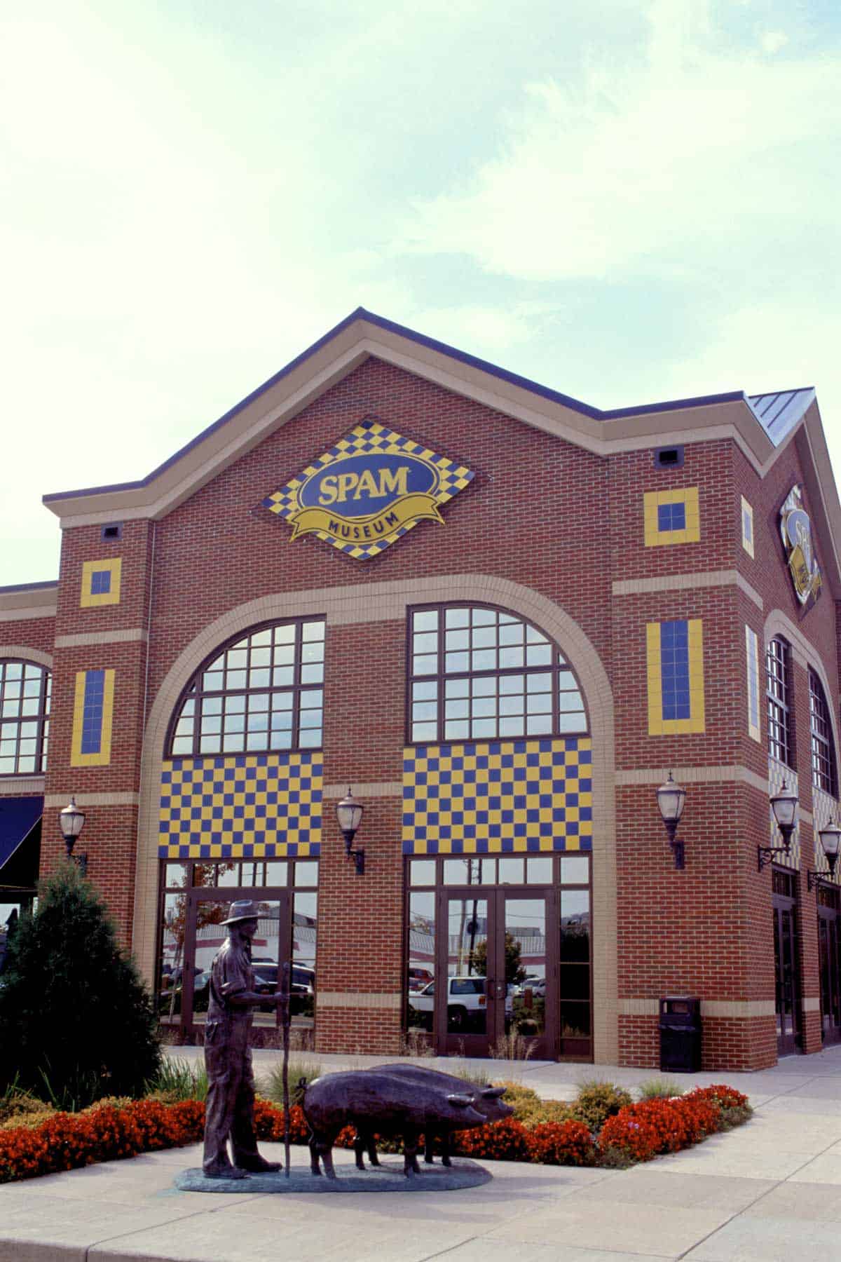 The outside of the Spam Museum.