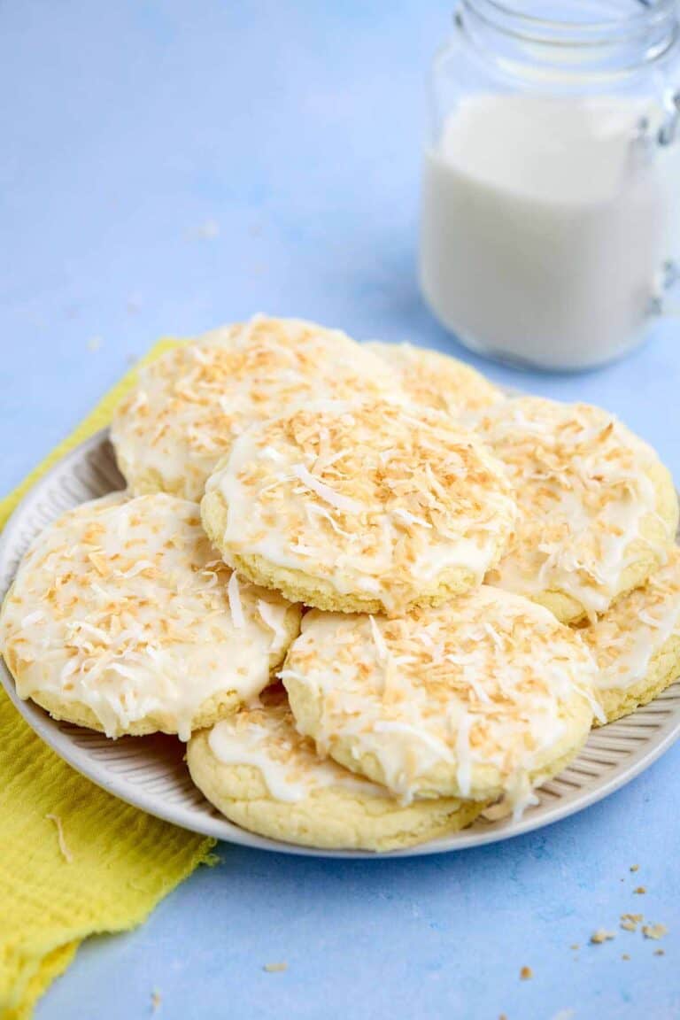 Easy Pineapple Cake Mix Cookies with Pineapple Glaze The Tasty Tip